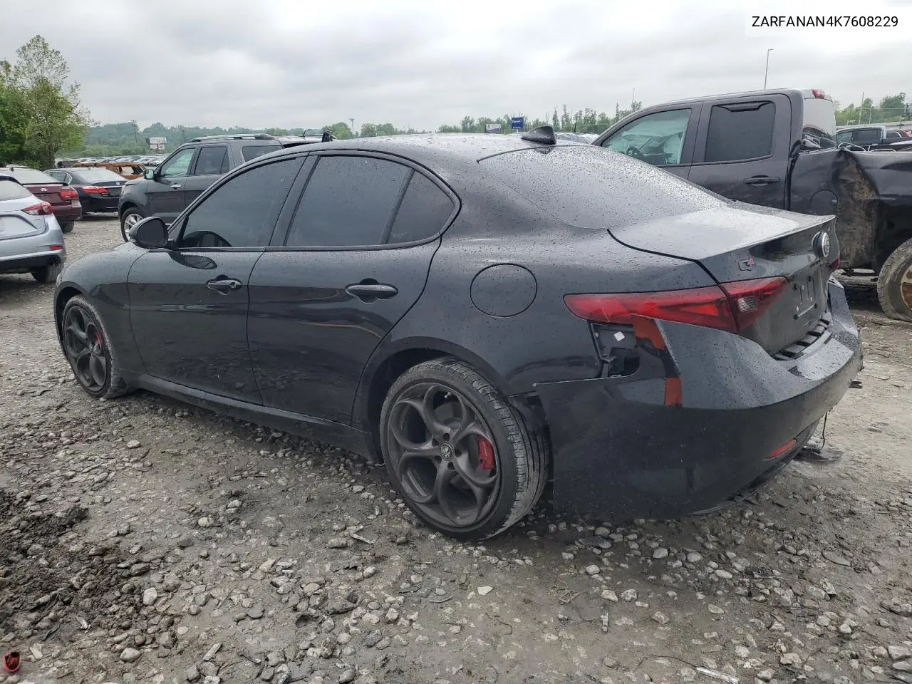 2019 Alfa Romeo Giulia VIN: ZARFANAN4K7608229 Lot: 56253945