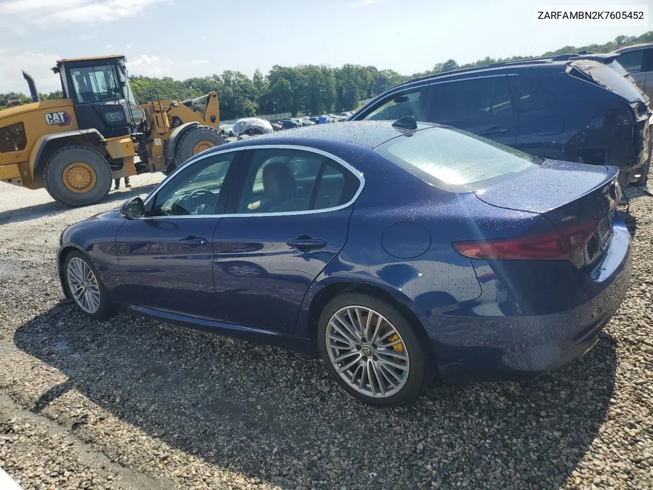 2019 Alfa Romeo Giulia Ti VIN: ZARFAMBN2K7605452 Lot: 61612465