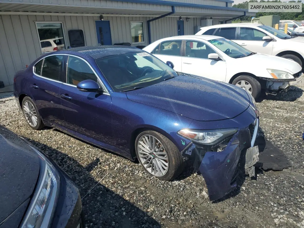 2019 Alfa Romeo Giulia Ti VIN: ZARFAMBN2K7605452 Lot: 61612465