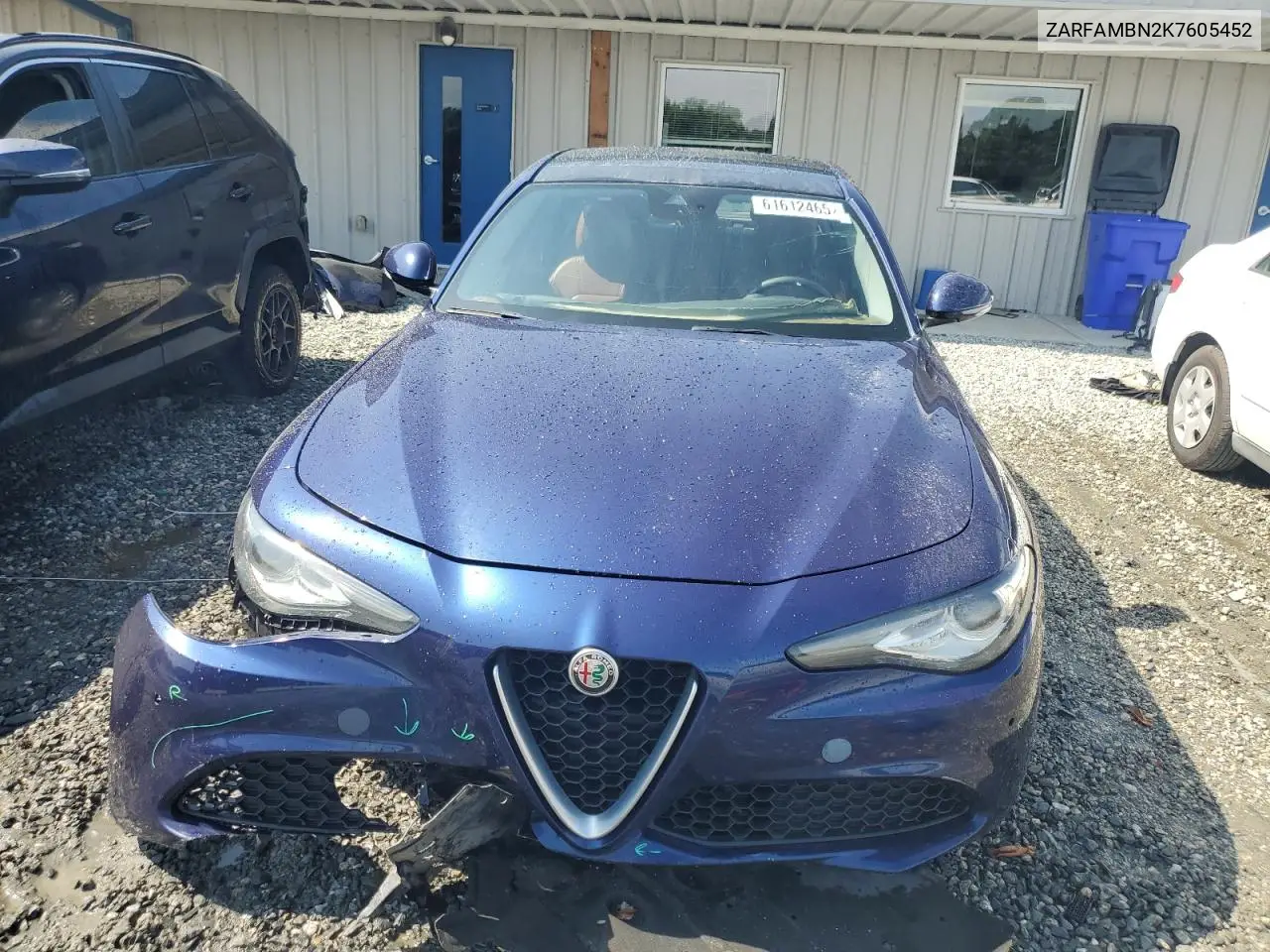2019 Alfa Romeo Giulia Ti VIN: ZARFAMBN2K7605452 Lot: 61612465