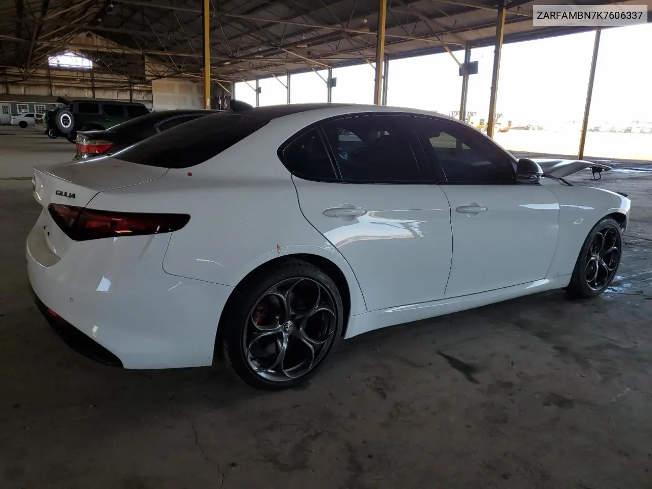 2019 Alfa Romeo Giulia Ti VIN: ZARFAMBN7K7606337 Lot: 62348415