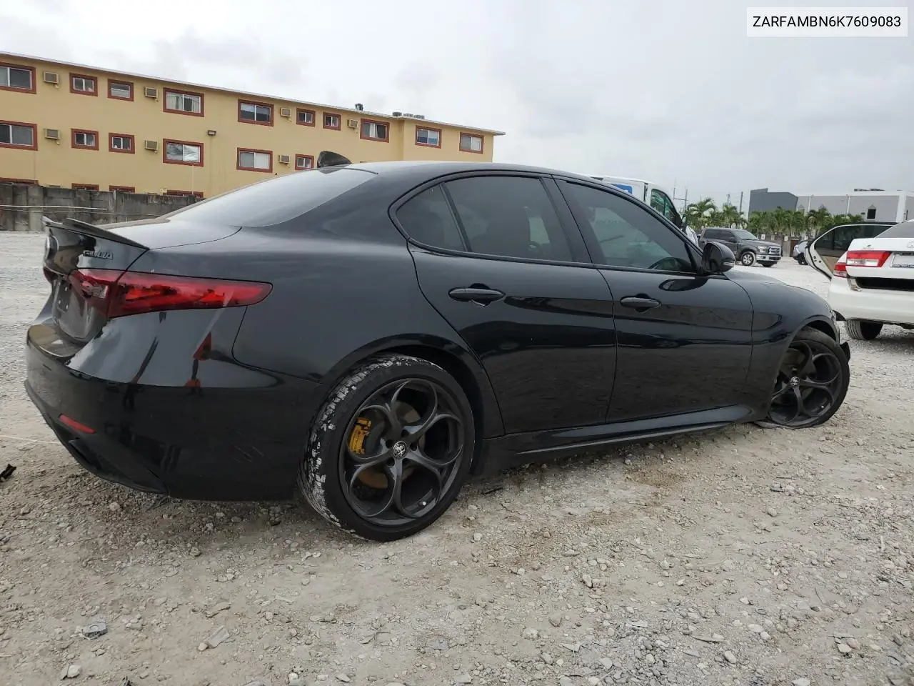 2019 Alfa Romeo Giulia Ti VIN: ZARFAMBN6K7609083 Lot: 62826305