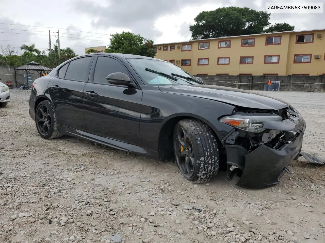 2019 Alfa Romeo Giulia Ti VIN: ZARFAMBN6K7609083 Lot: 62826305