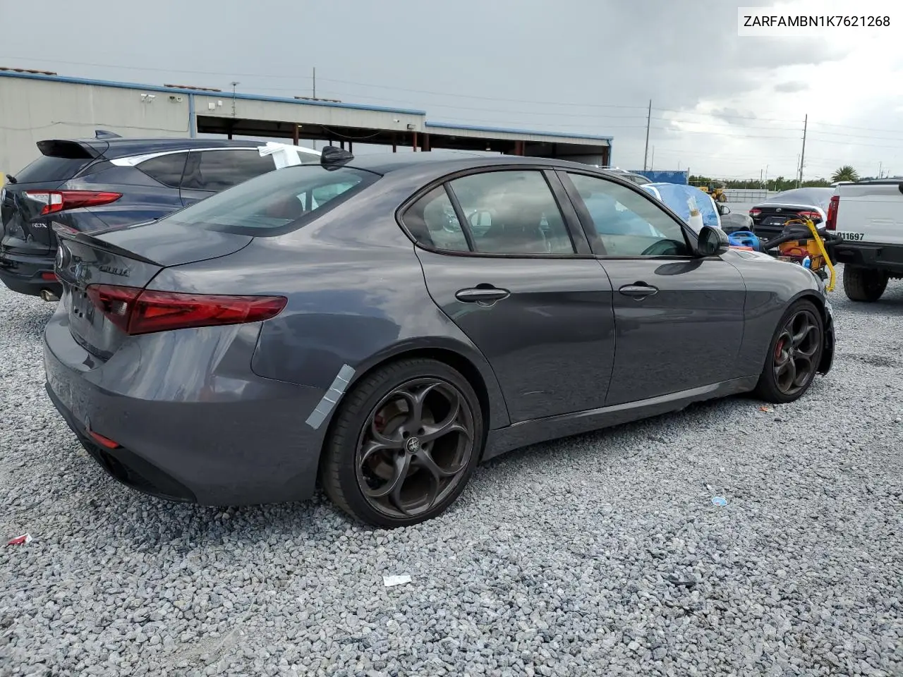 2019 Alfa Romeo Giulia Ti VIN: ZARFAMBN1K7621268 Lot: 63125675