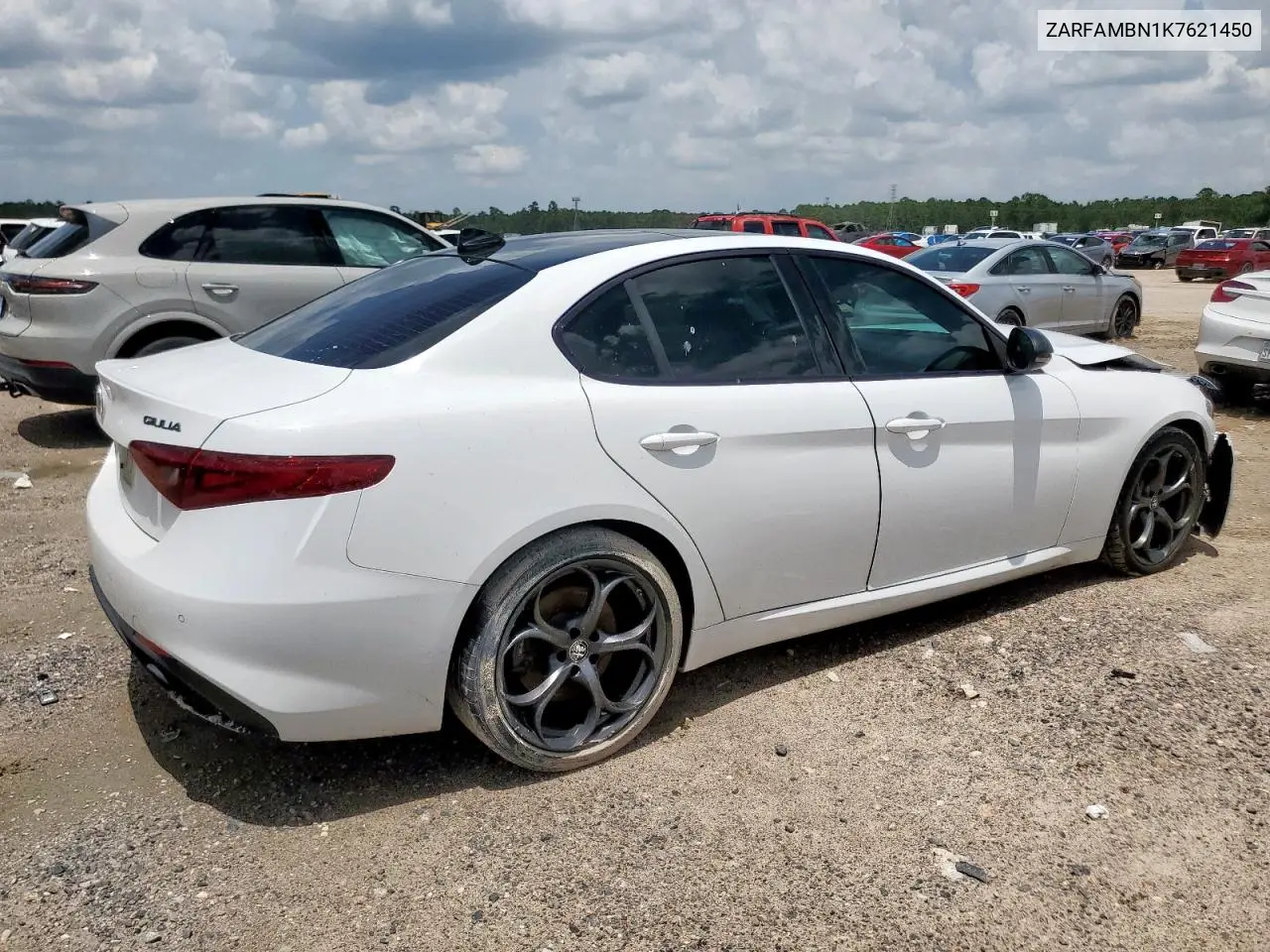 2019 Alfa Romeo Giulia Ti VIN: ZARFAMBN1K7621450 Lot: 64689515