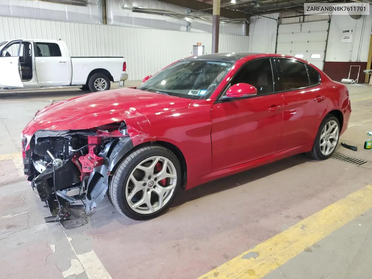 2019 Alfa Romeo Giulia Ti VIN: ZARFANBN8K7611701 Lot: 65389955