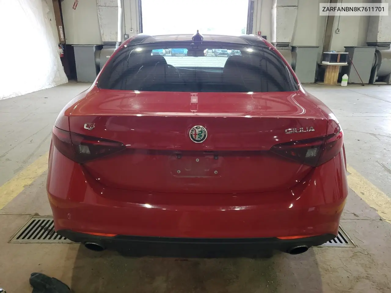 2019 Alfa Romeo Giulia Ti VIN: ZARFANBN8K7611701 Lot: 65389955