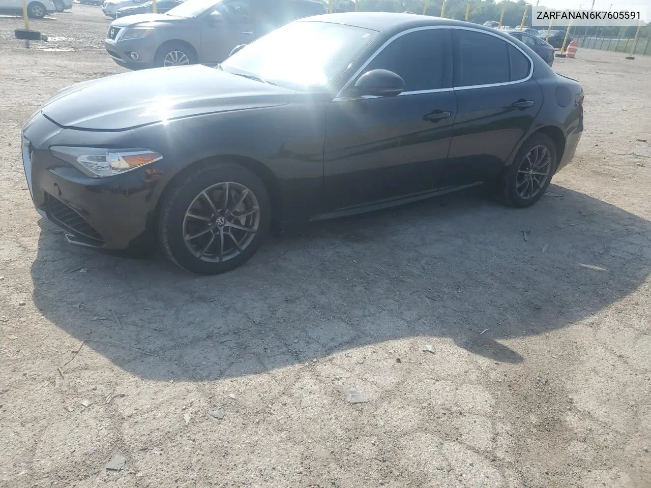 2019 Alfa Romeo Giulia VIN: ZARFANAN6K7605591 Lot: 65943415
