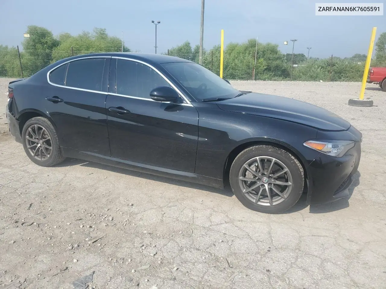 2019 Alfa Romeo Giulia VIN: ZARFANAN6K7605591 Lot: 65943415