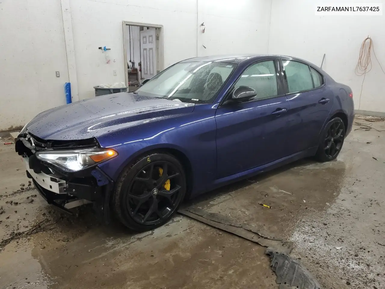 2020 Alfa Romeo Giulia VIN: ZARFAMAN1L7637425 Lot: 48060025