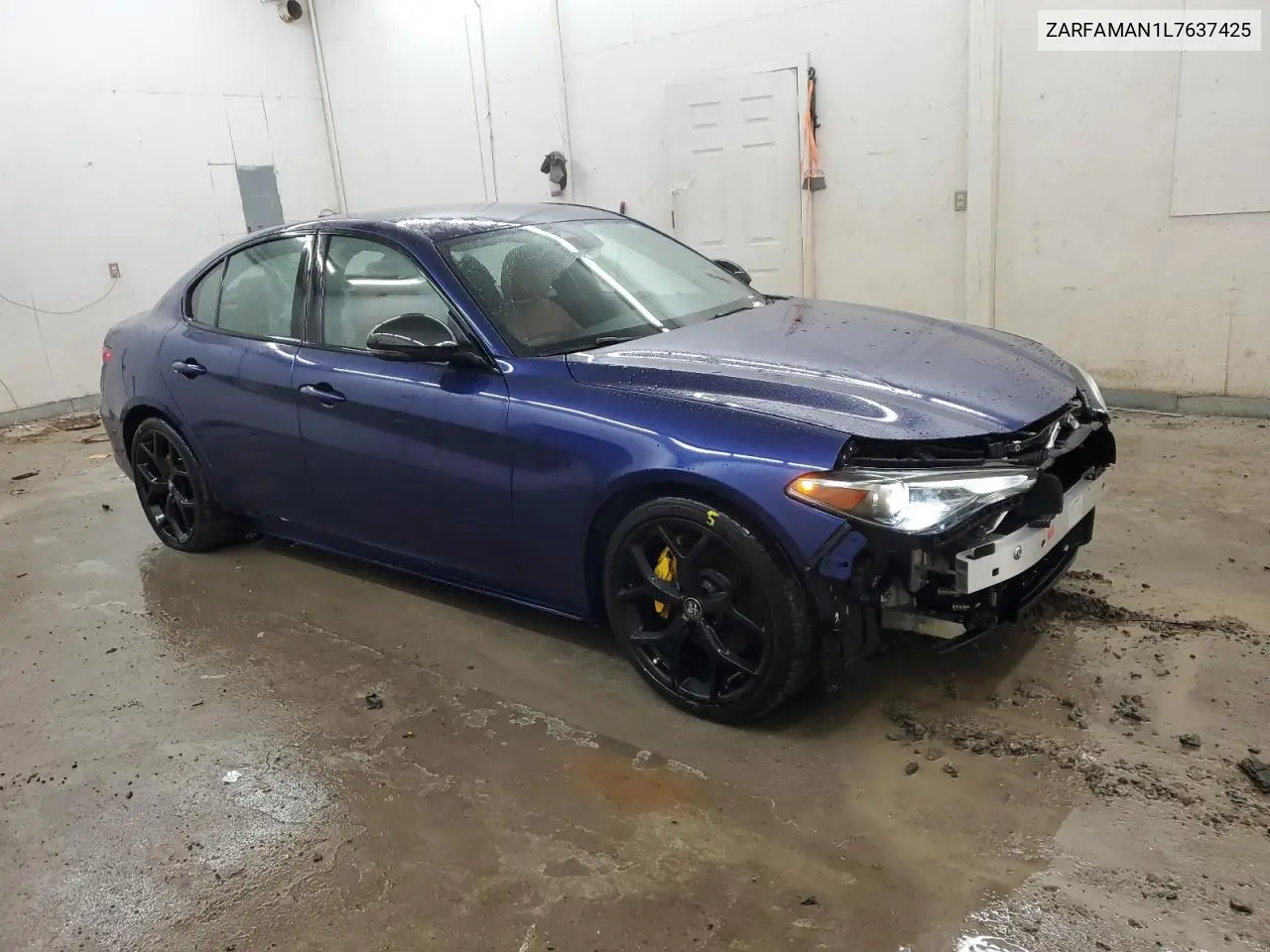 2020 Alfa Romeo Giulia VIN: ZARFAMAN1L7637425 Lot: 48060025