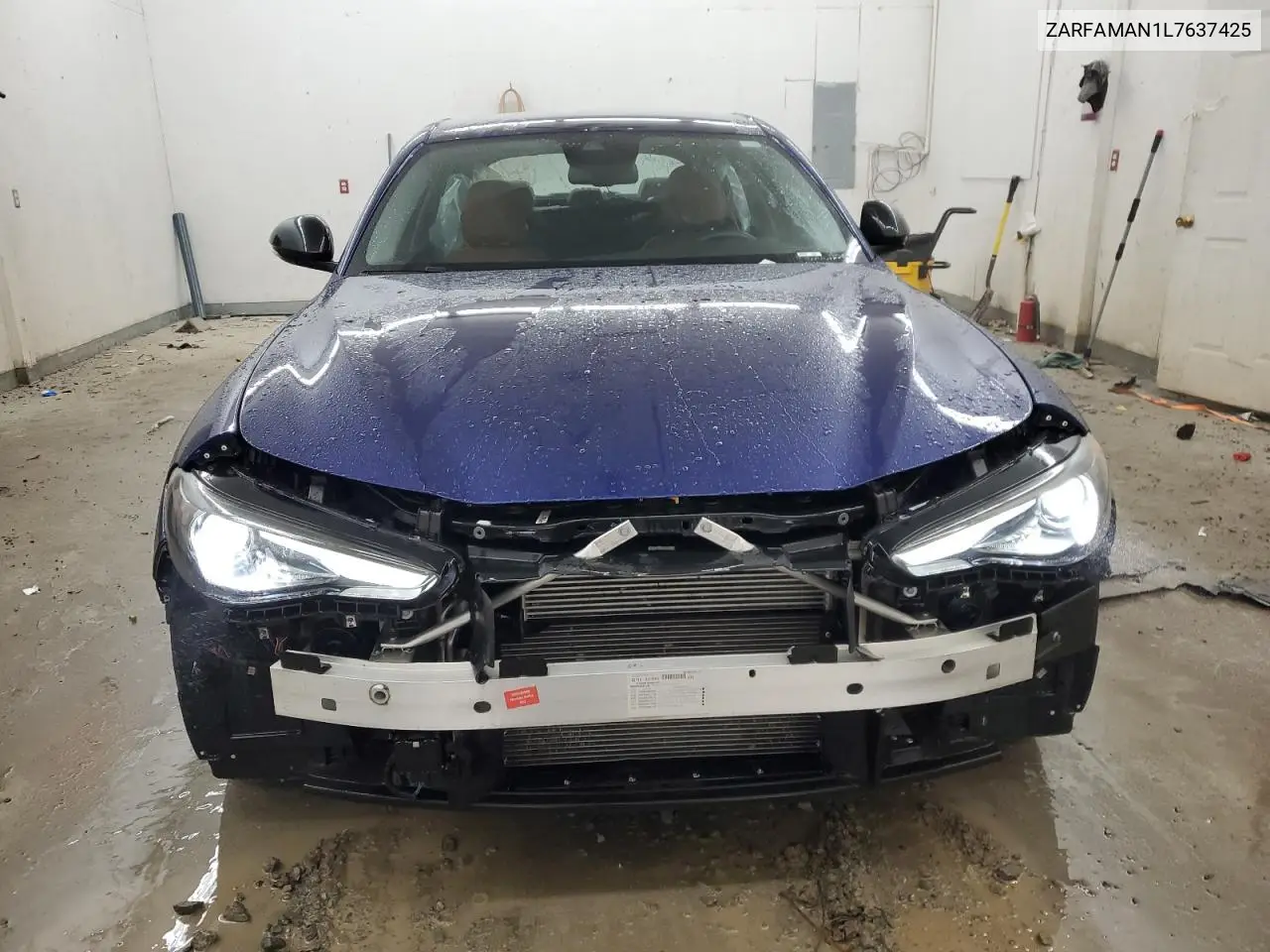 2020 Alfa Romeo Giulia VIN: ZARFAMAN1L7637425 Lot: 48060025