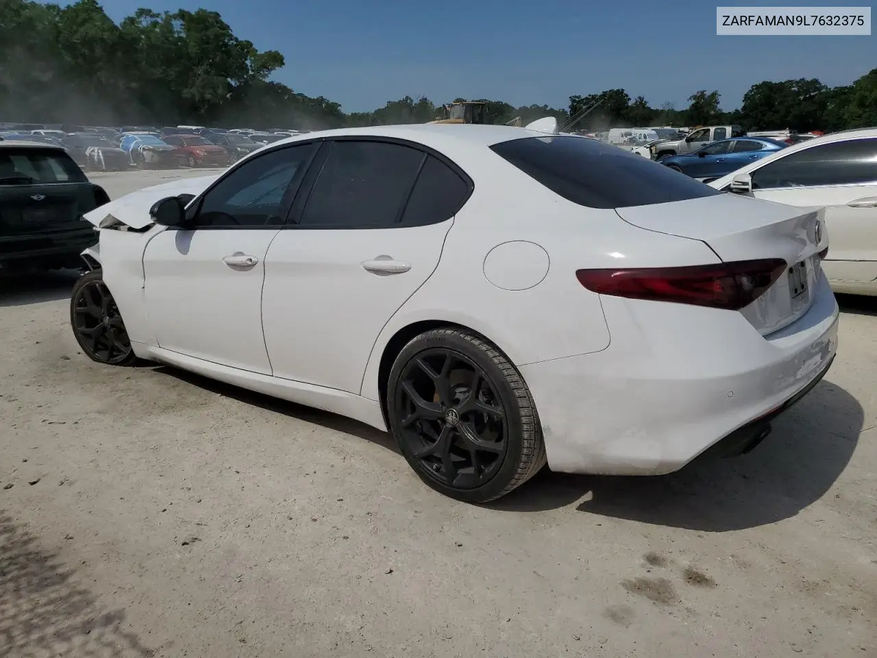 2020 Alfa Romeo Giulia VIN: ZARFAMAN9L7632375 Lot: 55733605