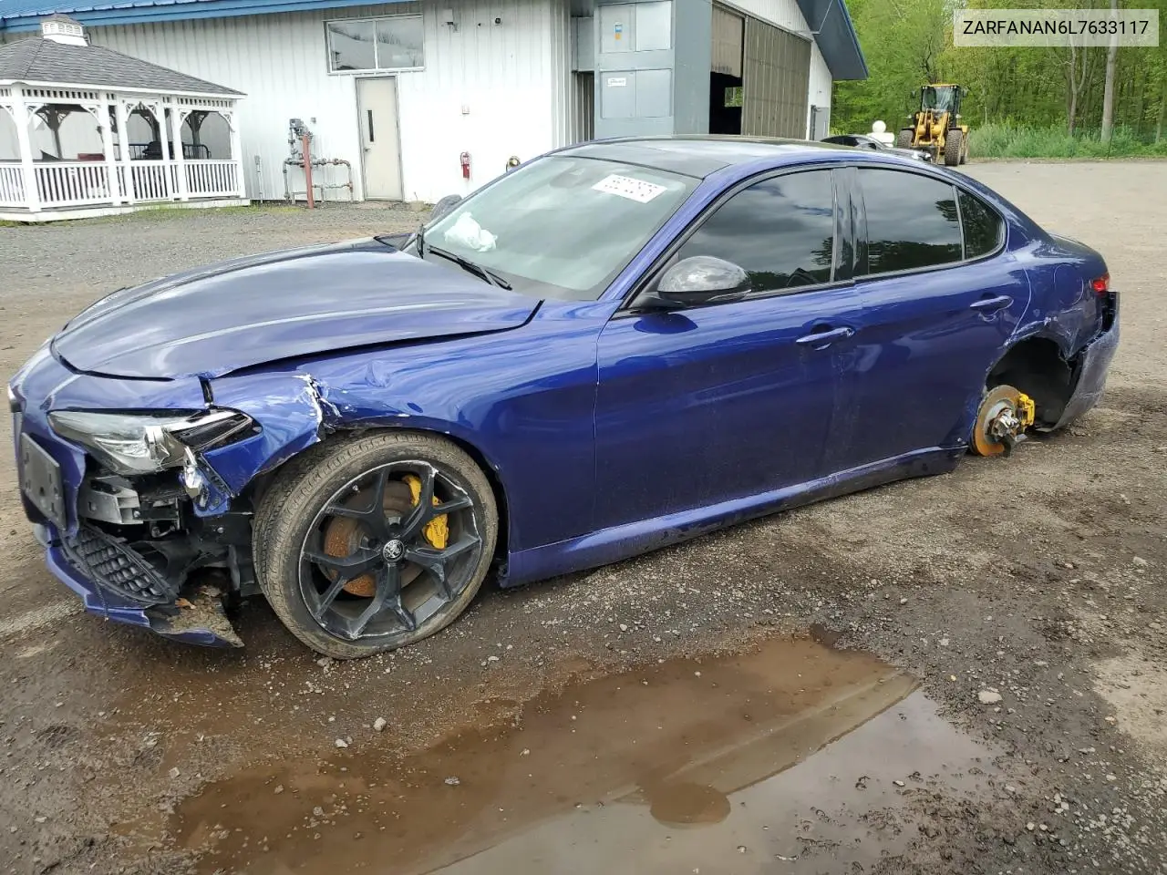 2020 Alfa Romeo Giulia VIN: ZARFANAN6L7633117 Lot: 56212575