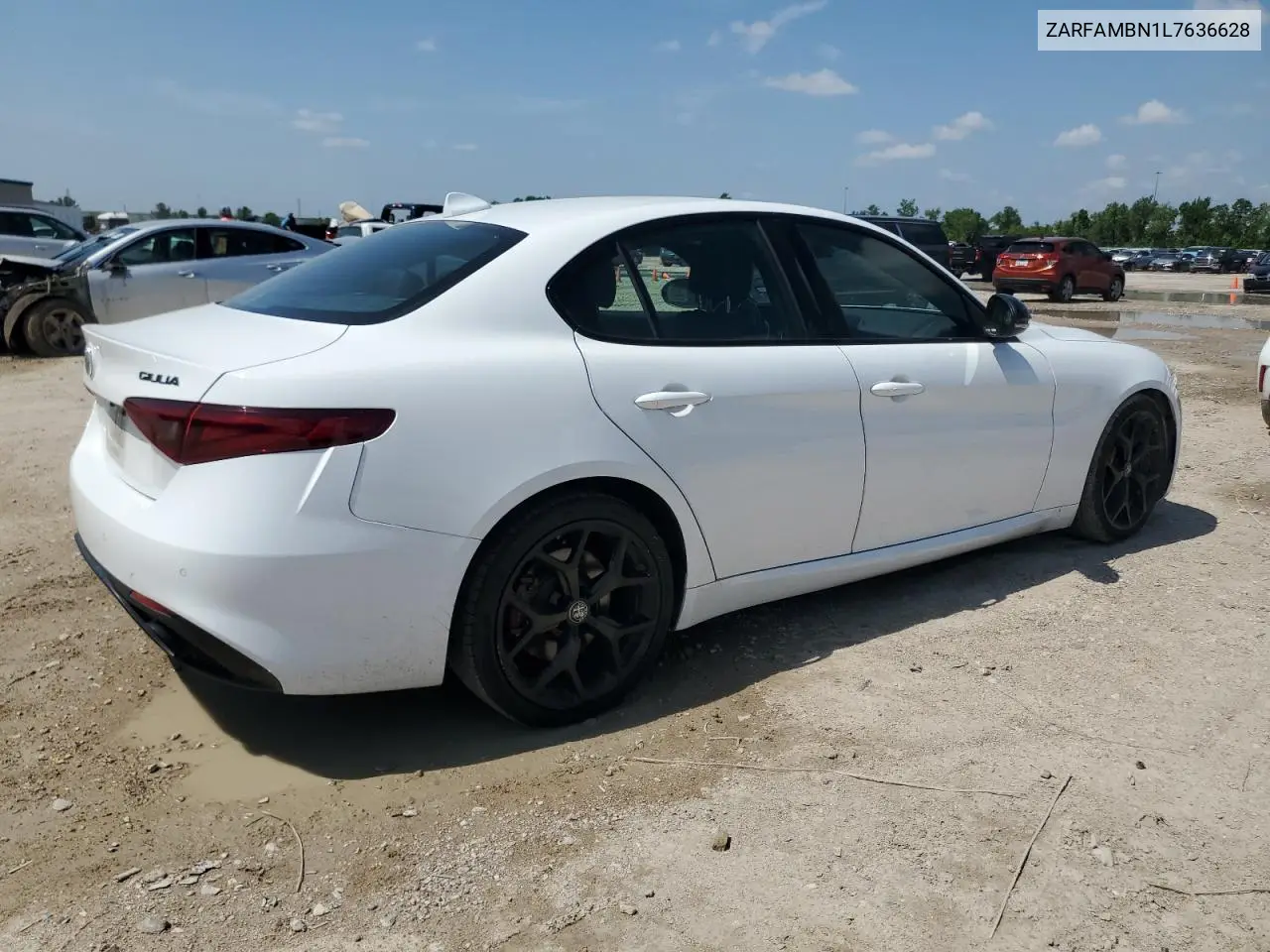2020 Alfa Romeo Giulia Ti VIN: ZARFAMBN1L7636628 Lot: 56220145