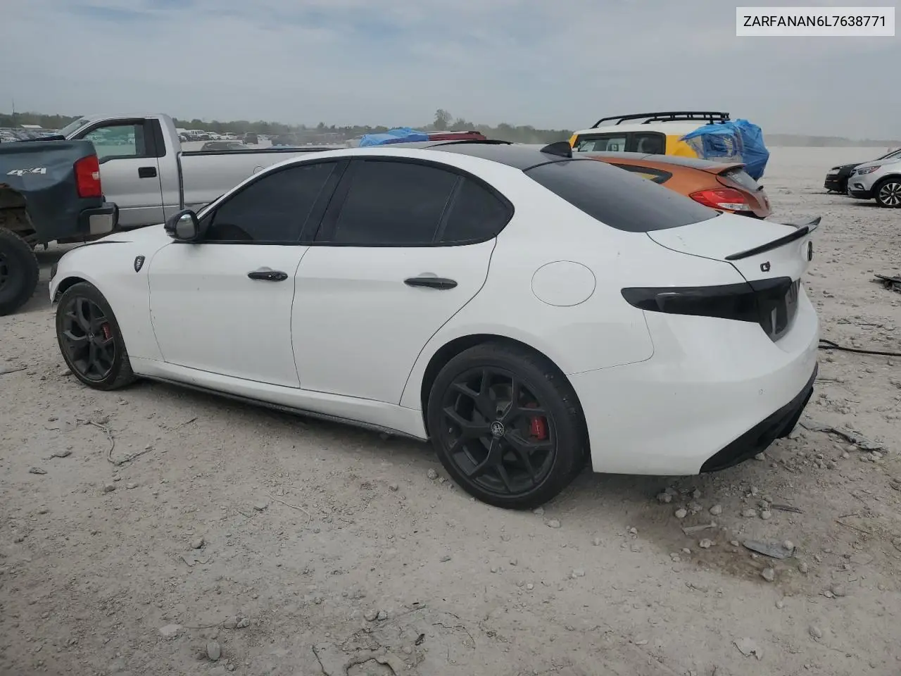 2020 Alfa Romeo Giulia VIN: ZARFANAN6L7638771 Lot: 56557115