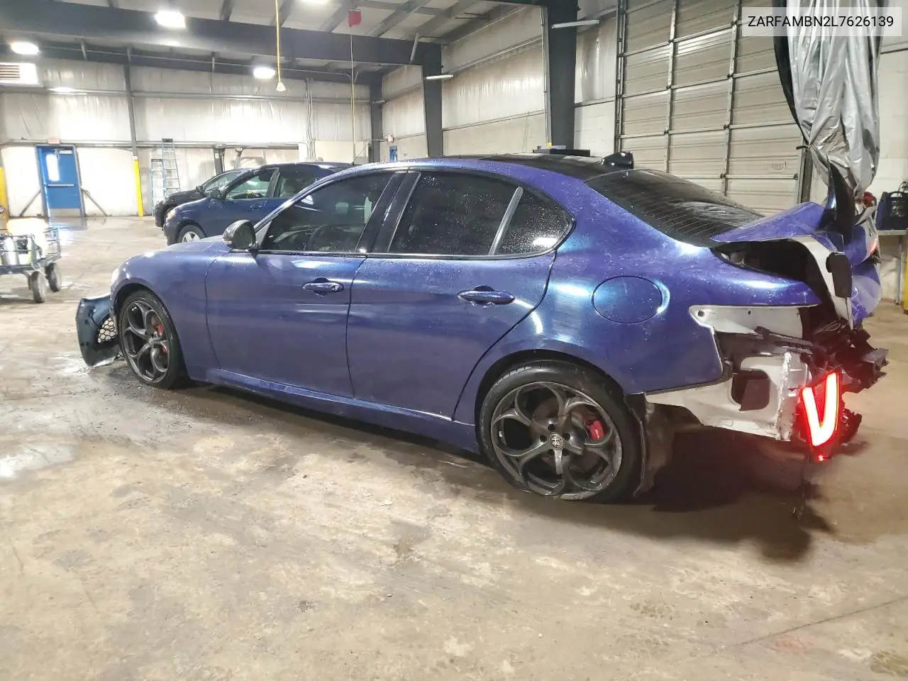 2020 Alfa Romeo Giulia Ti VIN: ZARFAMBN2L7626139 Lot: 60708035