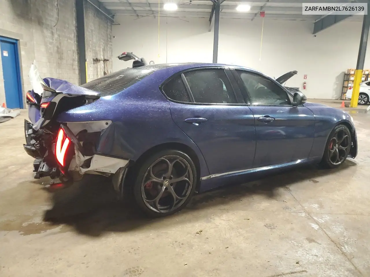 2020 Alfa Romeo Giulia Ti VIN: ZARFAMBN2L7626139 Lot: 60708035