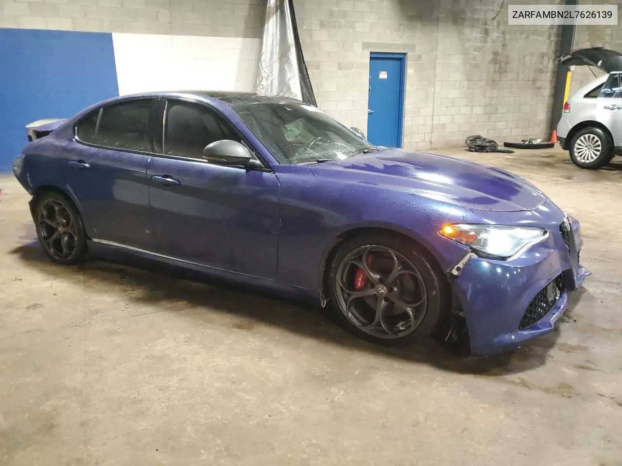 2020 Alfa Romeo Giulia Ti VIN: ZARFAMBN2L7626139 Lot: 60708035