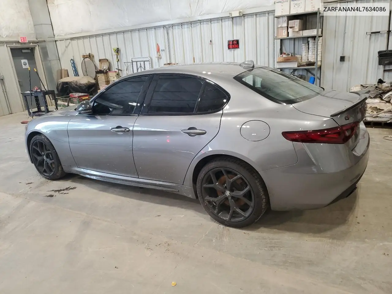 2020 Alfa Romeo Giulia VIN: ZARFANAN4L7634086 Lot: 62472705