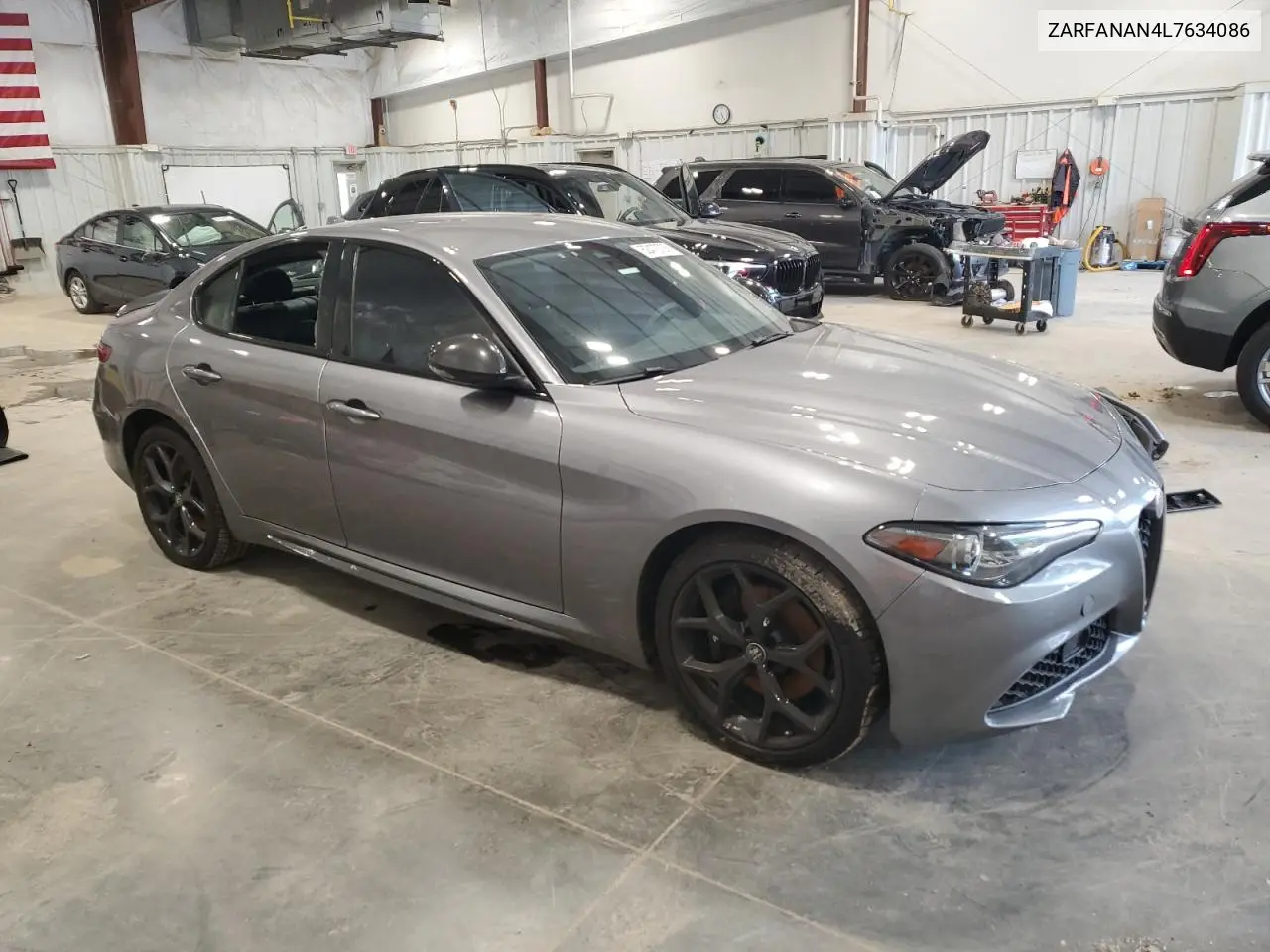 2020 Alfa Romeo Giulia VIN: ZARFANAN4L7634086 Lot: 62472705