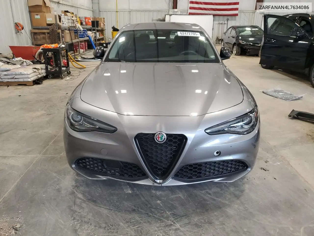 2020 Alfa Romeo Giulia VIN: ZARFANAN4L7634086 Lot: 62472705