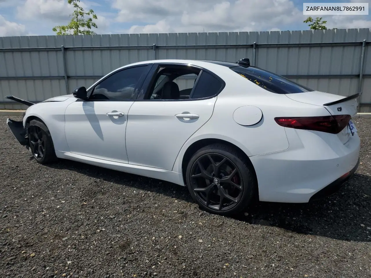 2020 Alfa Romeo Giulia VIN: ZARFANAN8L7862991 Lot: 63929745