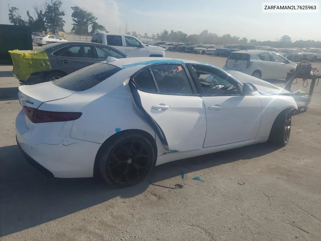 2020 Alfa Romeo Giulia VIN: ZARFAMAN2L7625963 Lot: 65634145