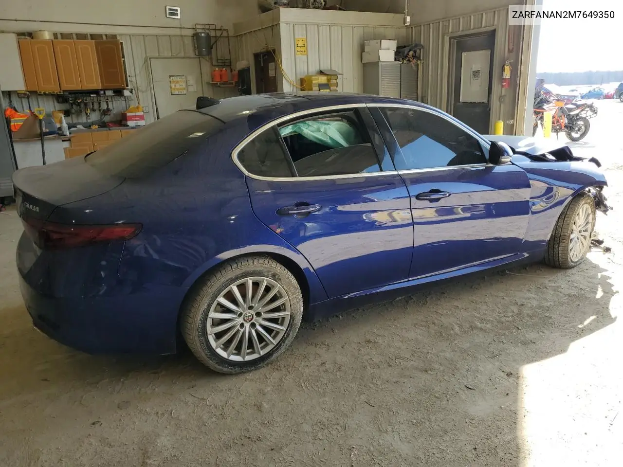 2021 Alfa Romeo Giulia Sport VIN: ZARFANAN2M7649350 Lot: 48136665