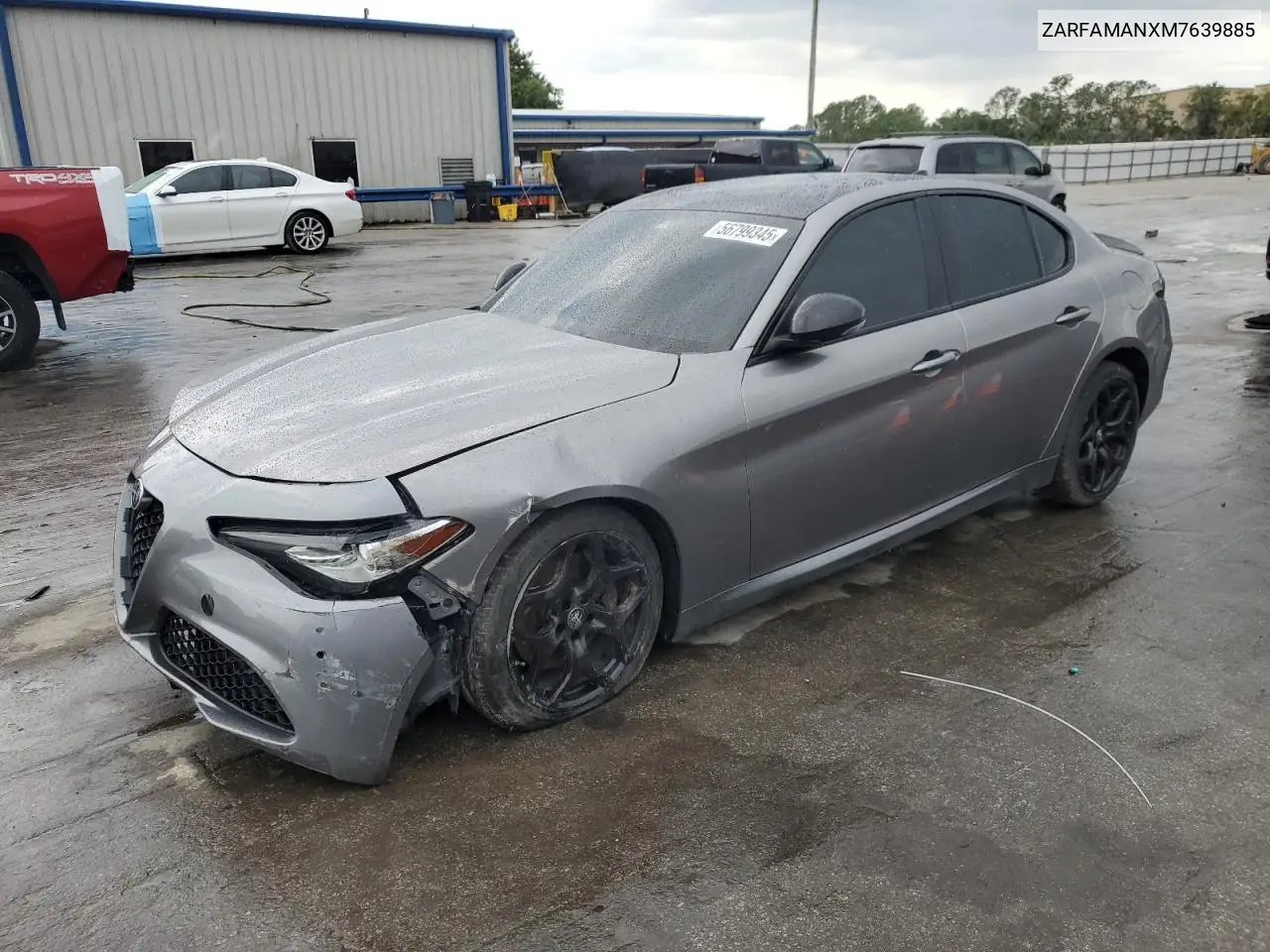 2021 Alfa Romeo Giulia Sport VIN: ZARFAMANXM7639885 Lot: 56799345