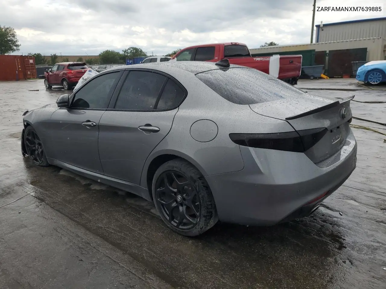 2021 Alfa Romeo Giulia Sport VIN: ZARFAMANXM7639885 Lot: 56799345