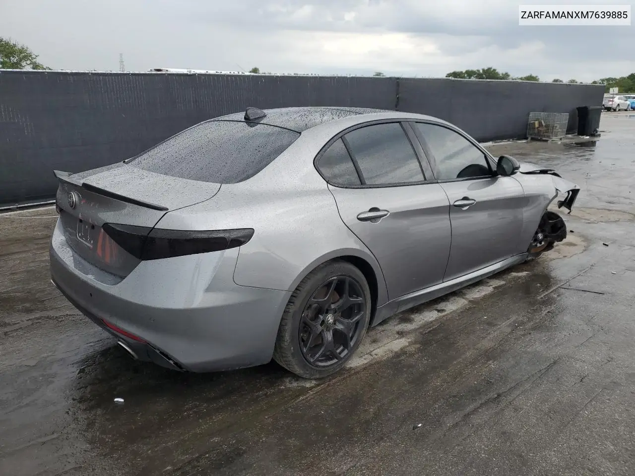 2021 Alfa Romeo Giulia Sport VIN: ZARFAMANXM7639885 Lot: 56799345