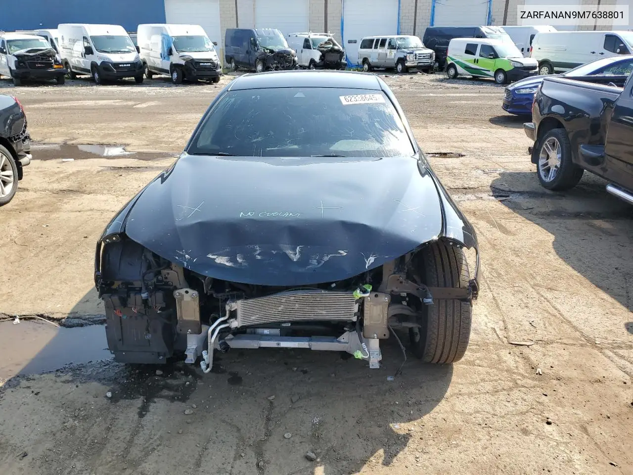 2021 Alfa Romeo Giulia Sport VIN: ZARFANAN9M7638801 Lot: 62338645
