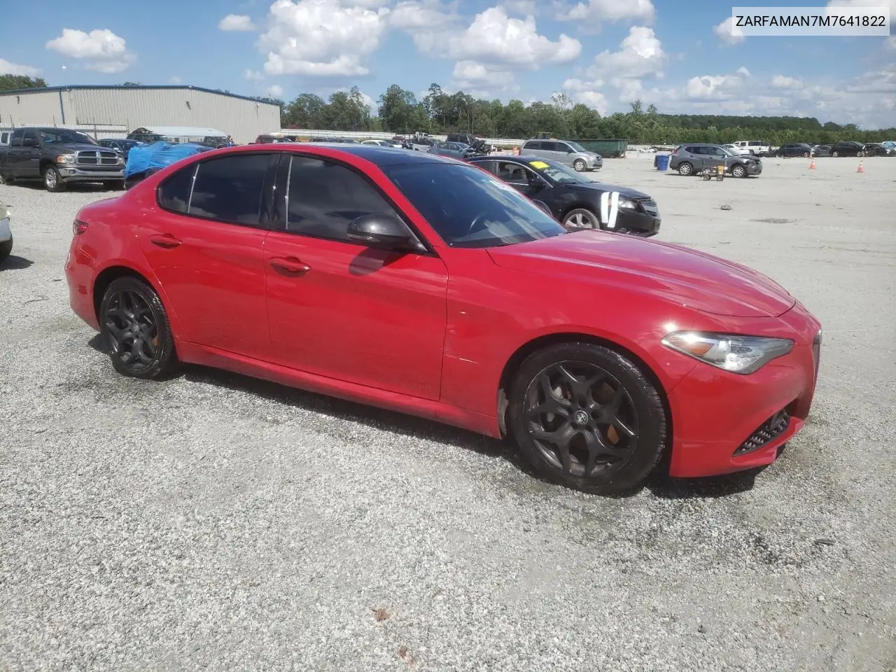 2021 Alfa Romeo Giulia Sport VIN: ZARFAMAN7M7641822 Lot: 65465785