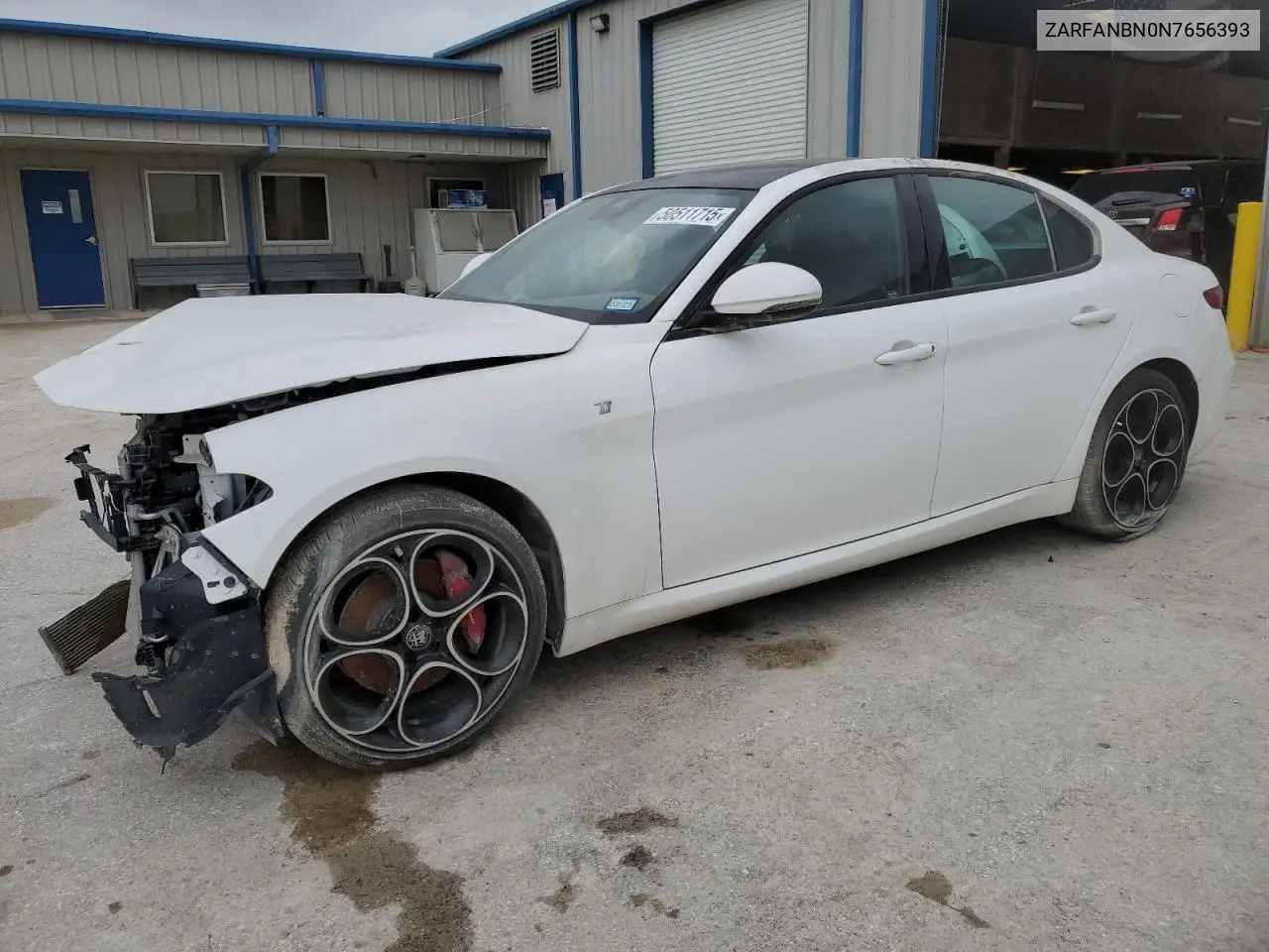 2022 Alfa Romeo Giulia Super VIN: ZARFANBN0N7656393 Lot: 50511715