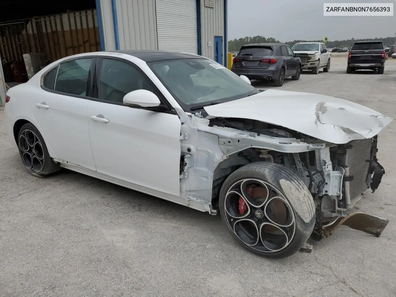 2022 Alfa Romeo Giulia Super VIN: ZARFANBN0N7656393 Lot: 50511715