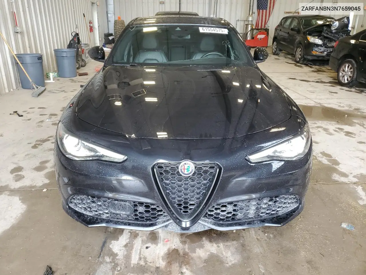 2022 Alfa Romeo Giulia Super VIN: ZARFANBN3N7659045 Lot: 61554575