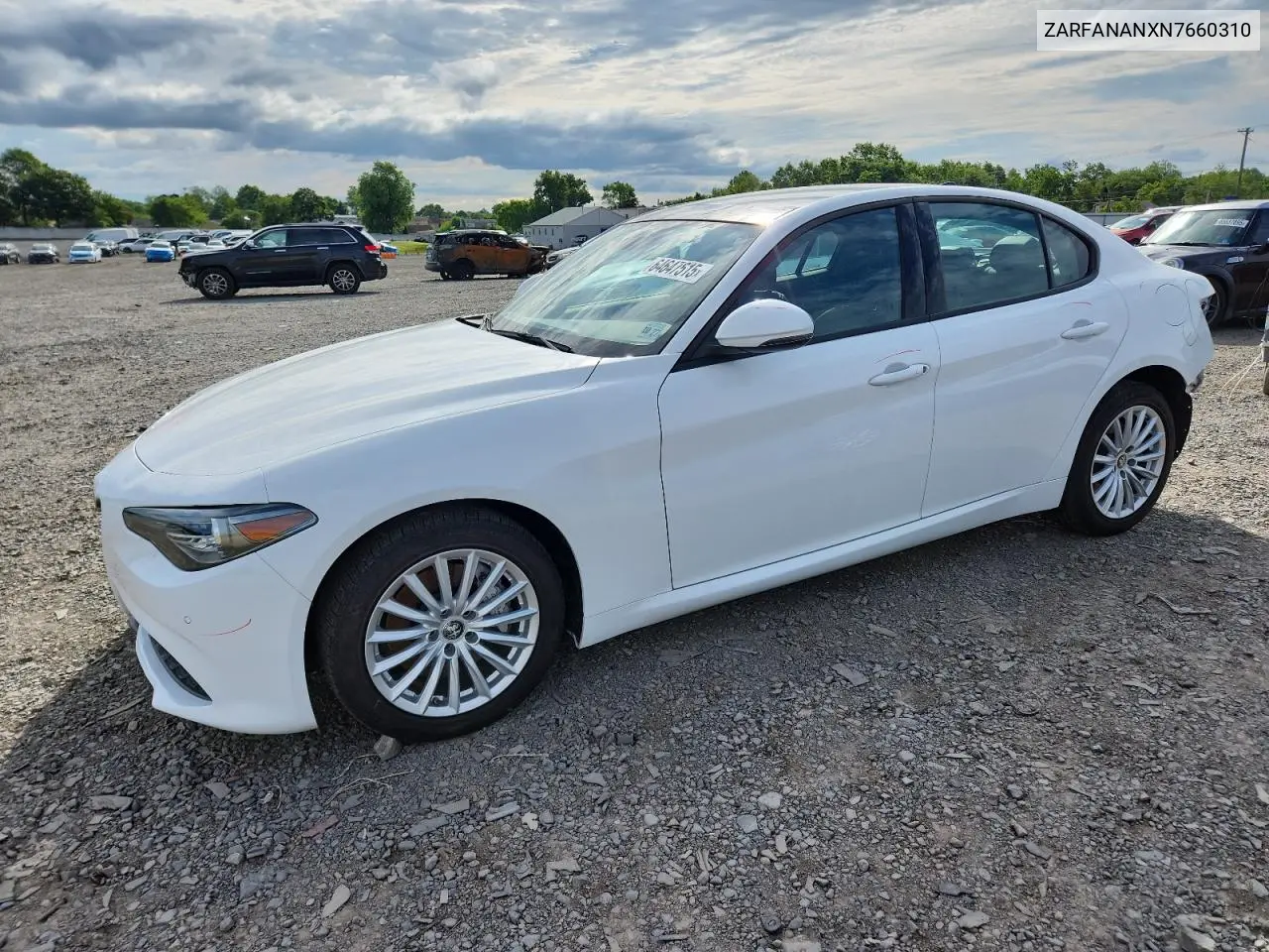 2022 Alfa Romeo Giulia VIN: ZARFANANXN7660310 Lot: 64647515