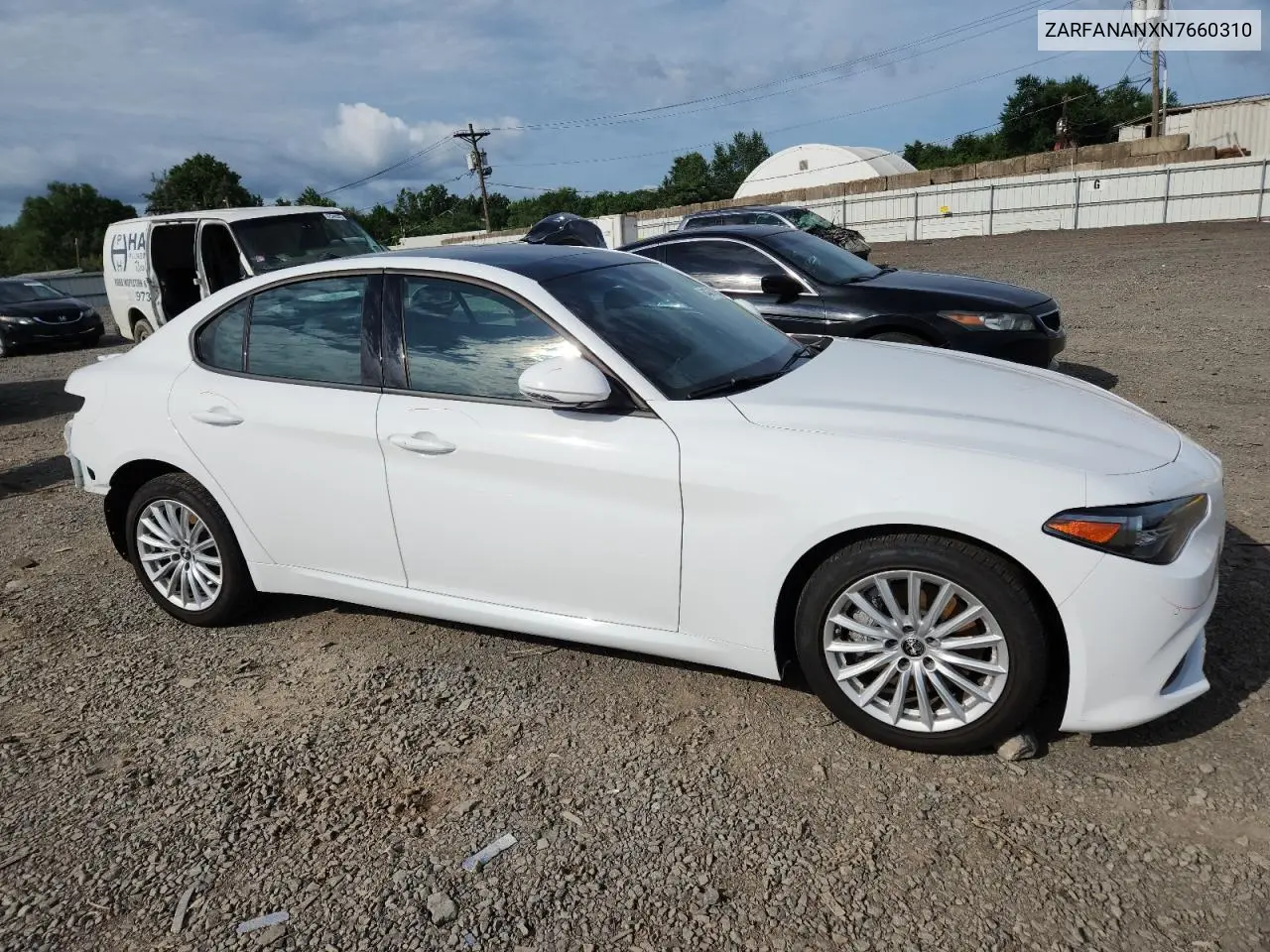 2022 Alfa Romeo Giulia VIN: ZARFANANXN7660310 Lot: 64647515