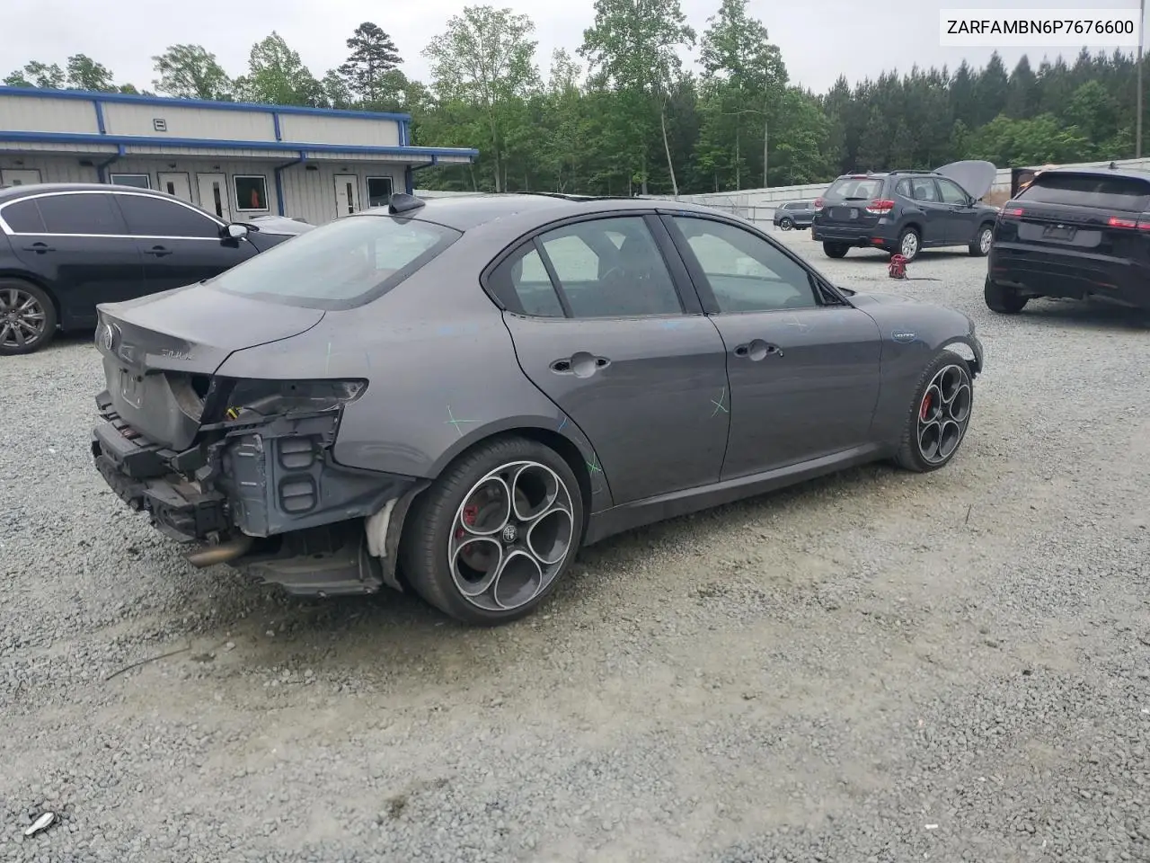 2023 Alfa Romeo Giulia Ti VIN: ZARFAMBN6P7676600 Lot: 54583925