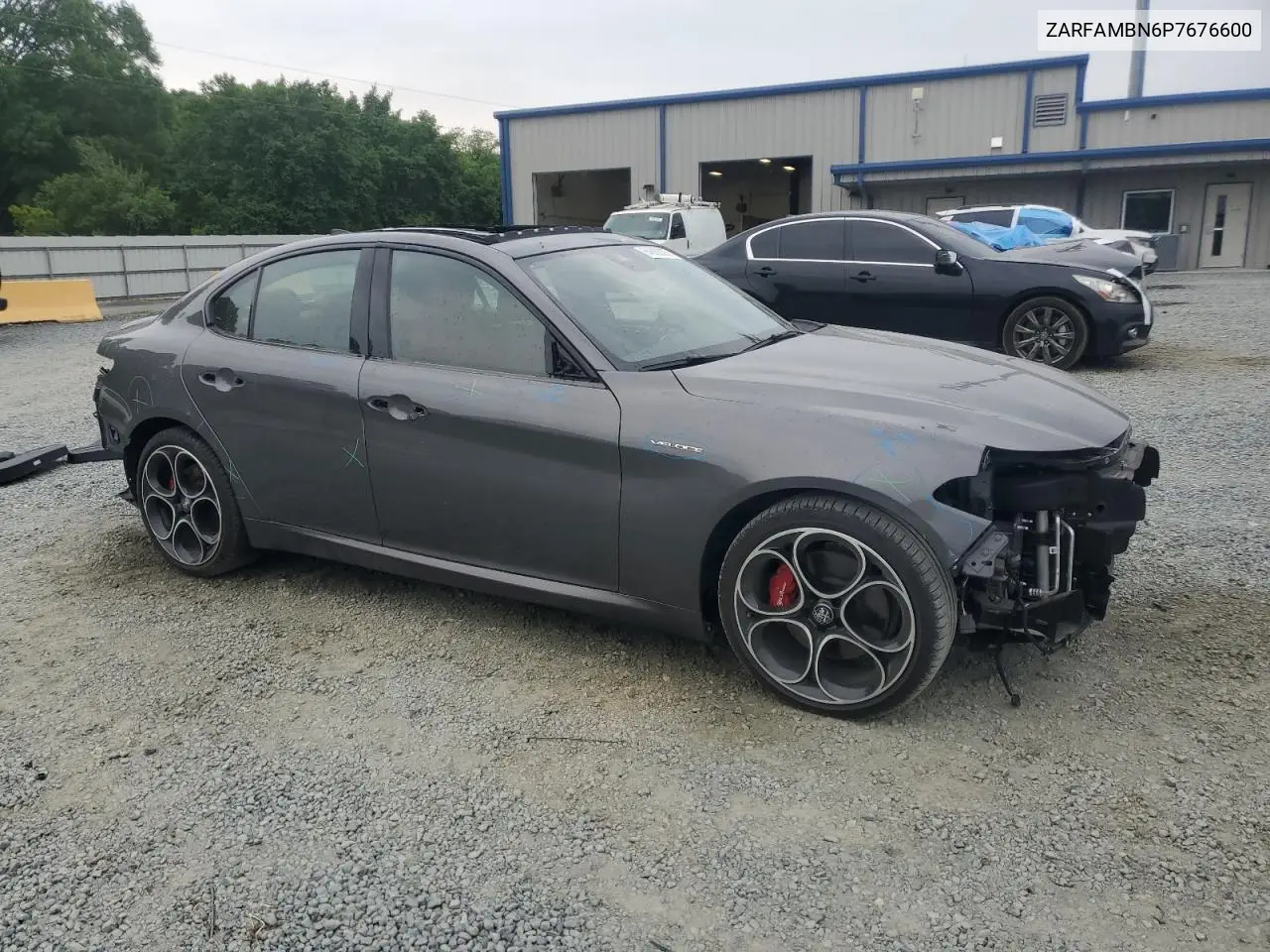 2023 Alfa Romeo Giulia Ti VIN: ZARFAMBN6P7676600 Lot: 54583925