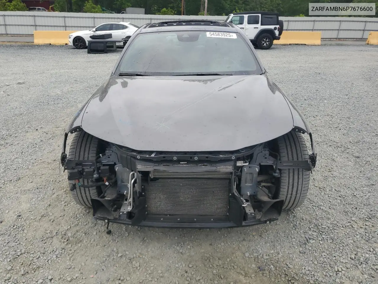 2023 Alfa Romeo Giulia Ti VIN: ZARFAMBN6P7676600 Lot: 54583925