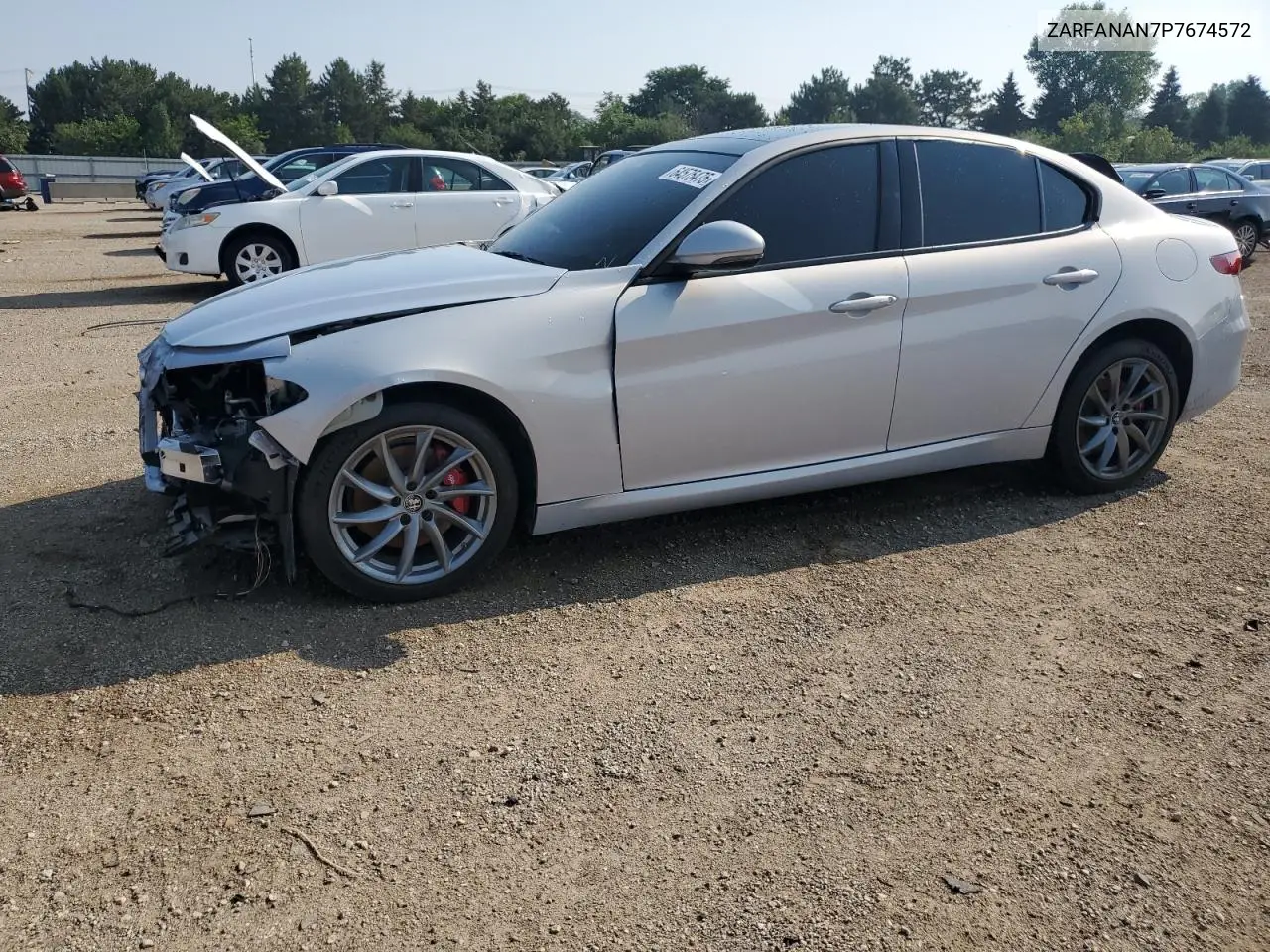 2023 Alfa Romeo Giulia Sprint VIN: ZARFANAN7P7674572 Lot: 64575475