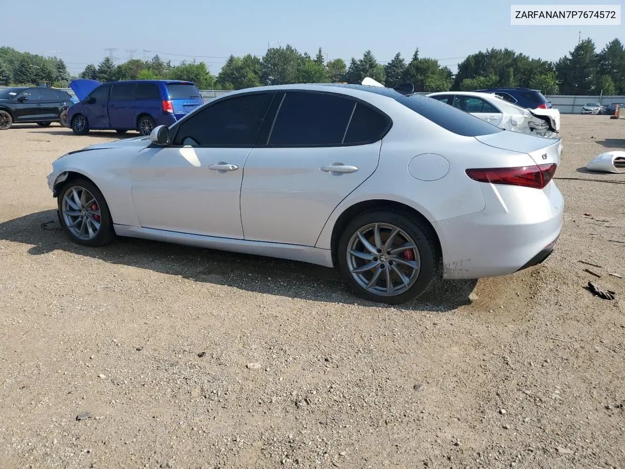 2023 Alfa Romeo Giulia Sprint VIN: ZARFANAN7P7674572 Lot: 64575475