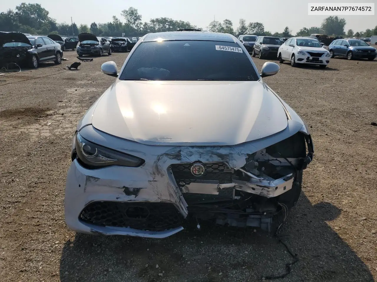 2023 Alfa Romeo Giulia Sprint VIN: ZARFANAN7P7674572 Lot: 64575475