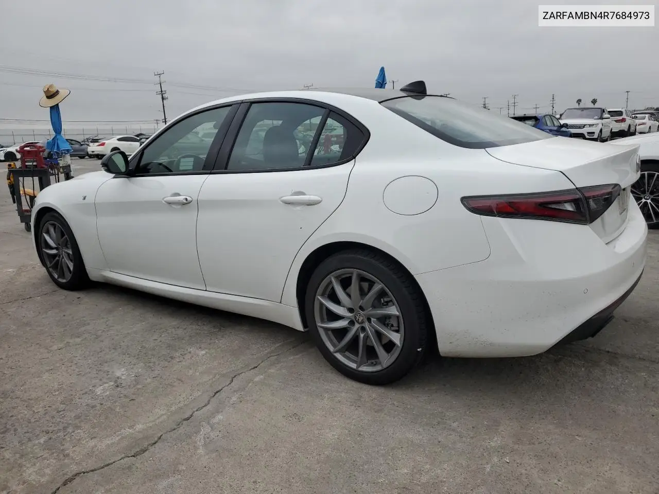 2024 Alfa Romeo Giulia Ti VIN: ZARFAMBN4R7684973 Lot: 55316335
