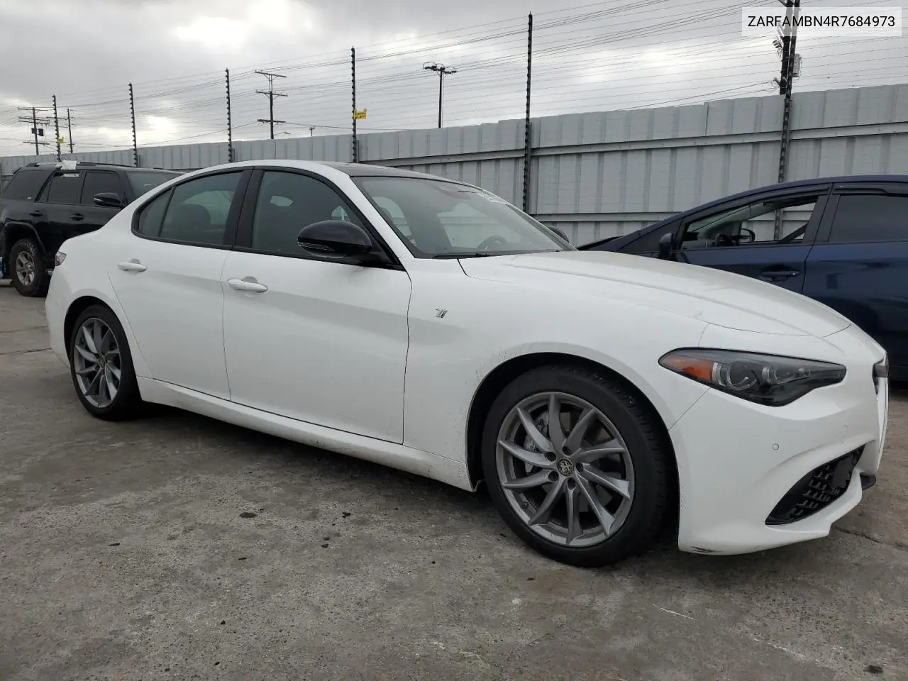 2024 Alfa Romeo Giulia Ti VIN: ZARFAMBN4R7684973 Lot: 55316335