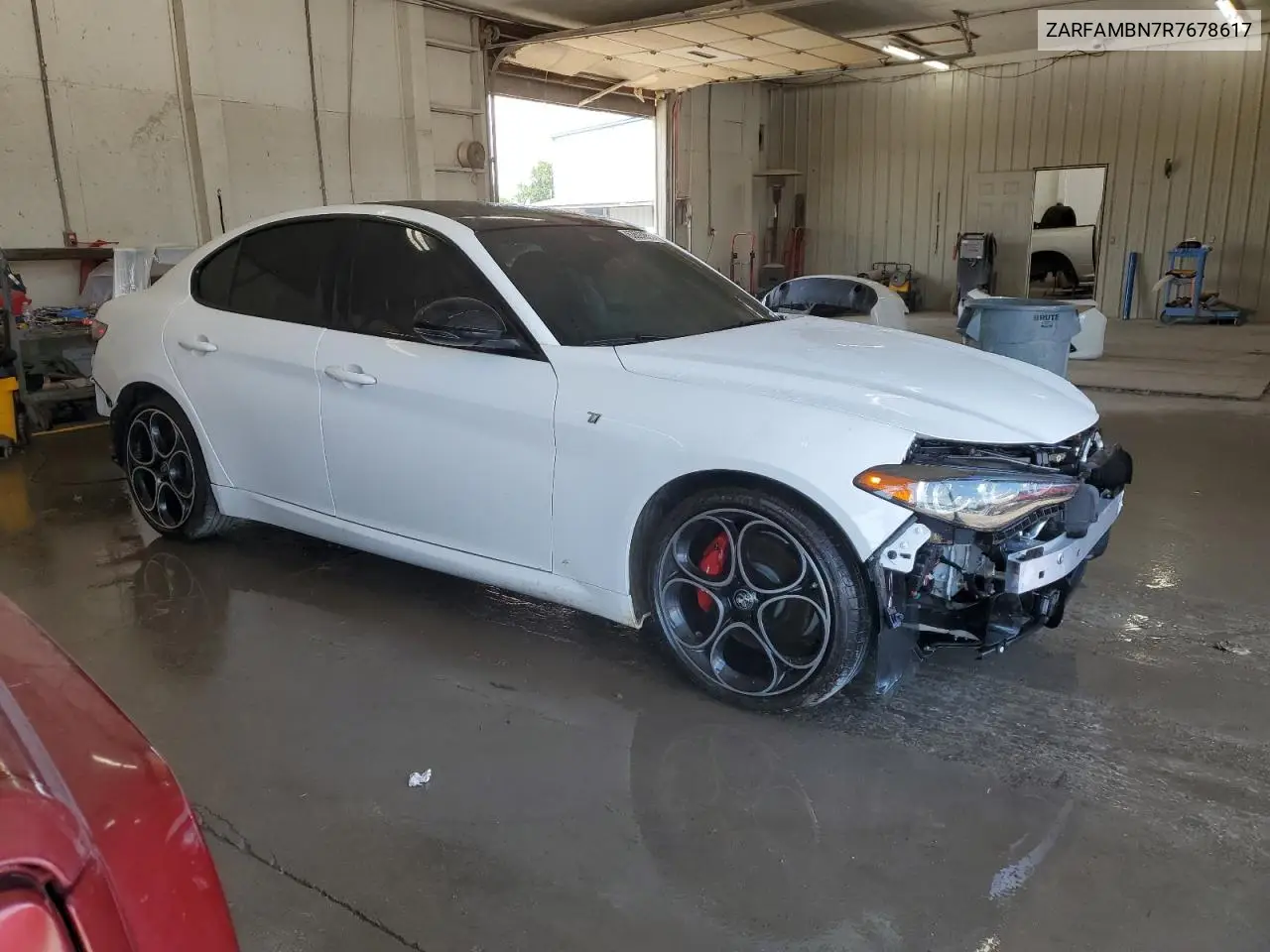 2024 Alfa Romeo Giulia Ti VIN: ZARFAMBN7R7678617 Lot: 63593855