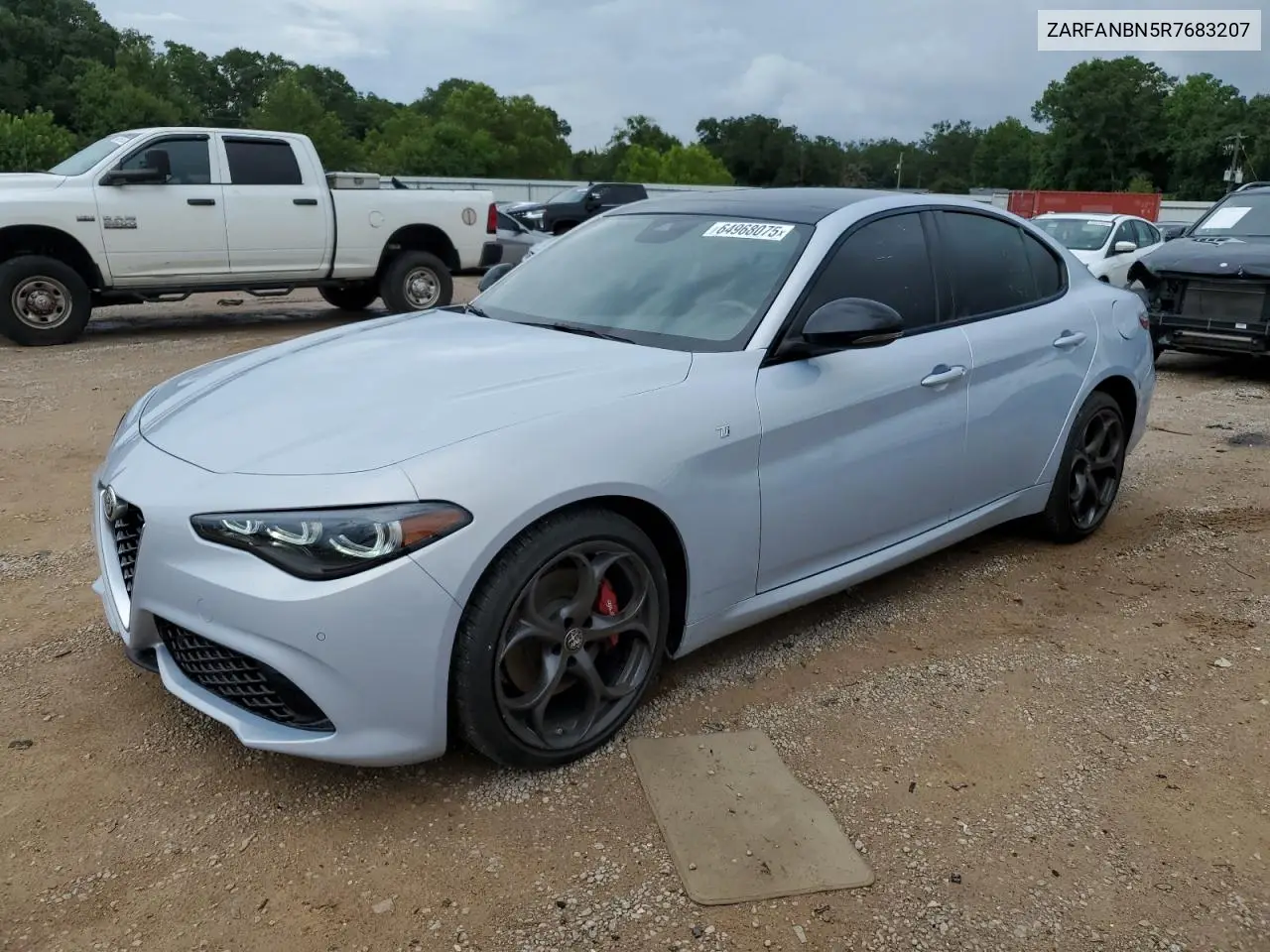 2024 Alfa Romeo Giulia Ti VIN: ZARFANBN5R7683207 Lot: 64968075
