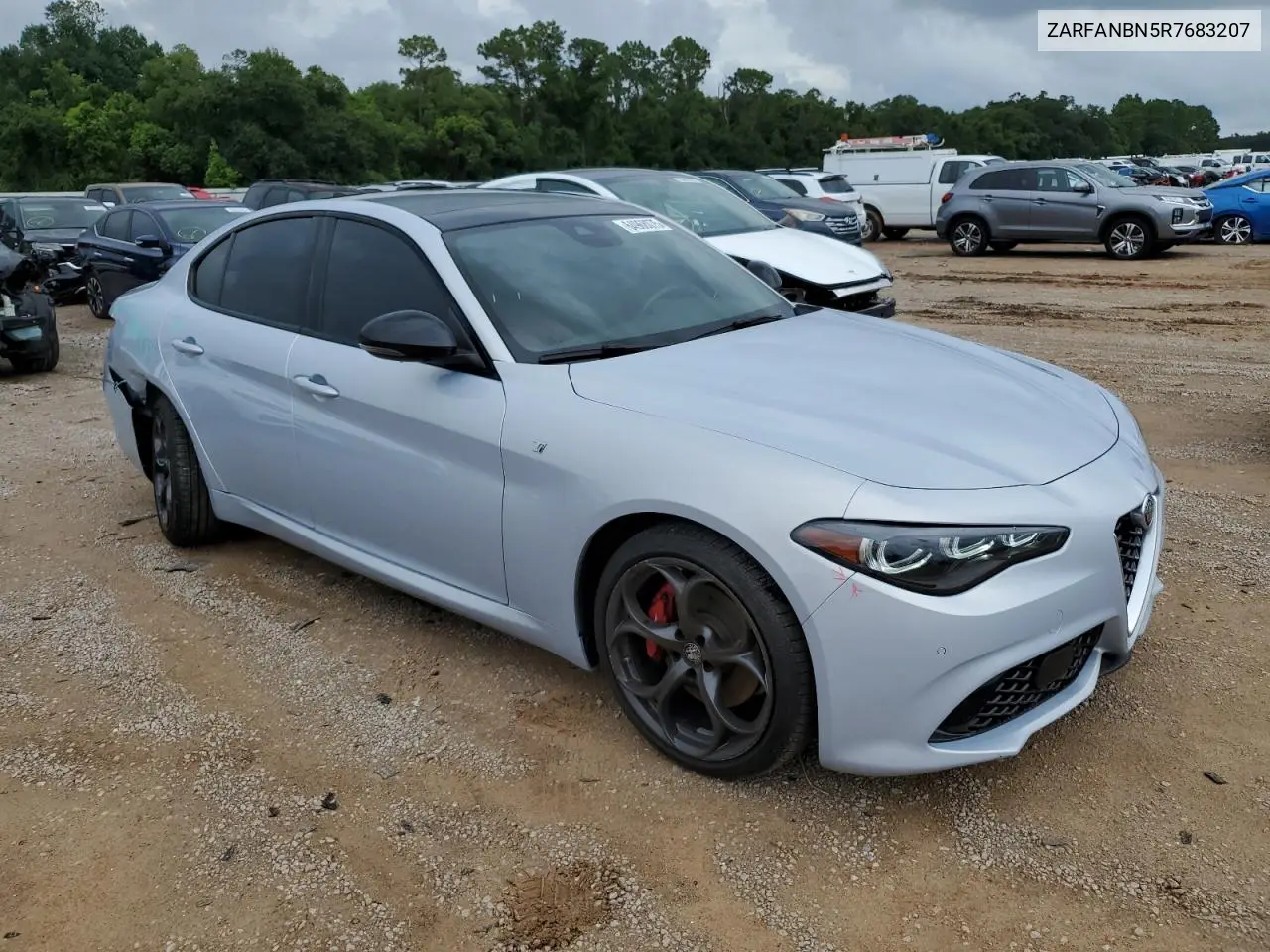 2024 Alfa Romeo Giulia Ti VIN: ZARFANBN5R7683207 Lot: 64968075